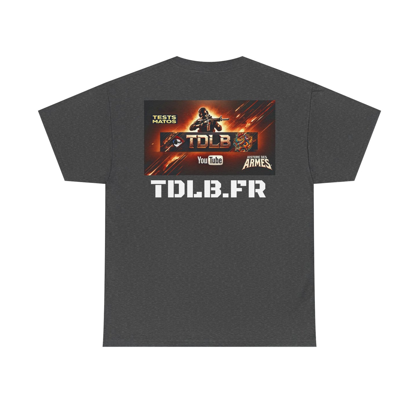 T-Shirt TDLB Unisexe en coton épais