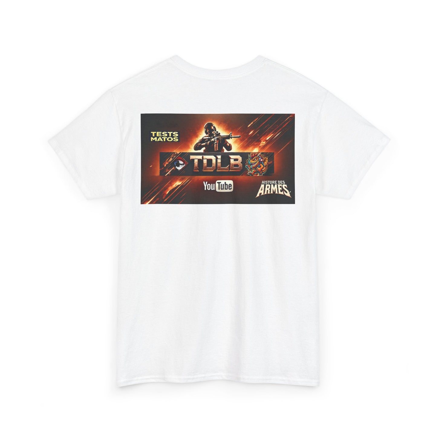 T-Shirt TDLB Unisexe en coton épais