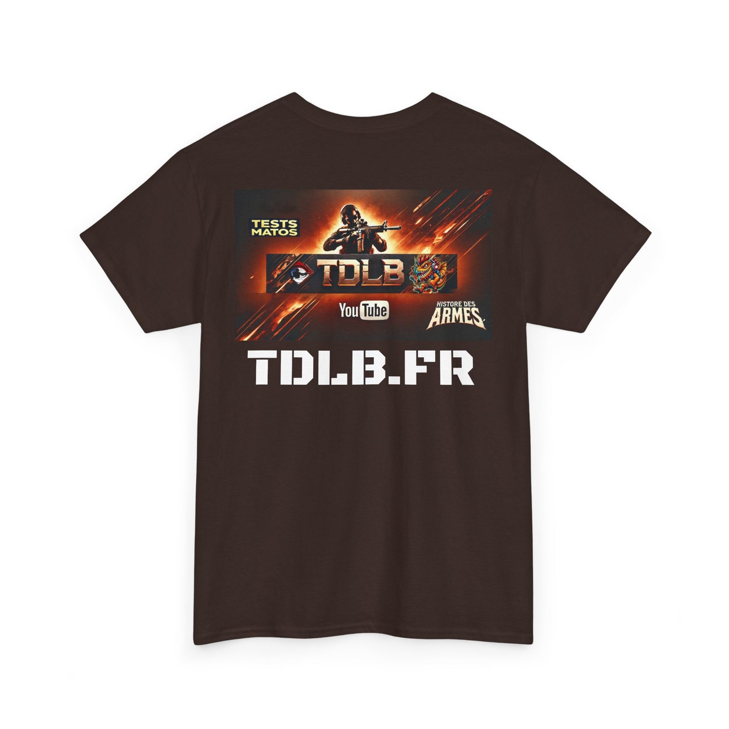 T-Shirt TDLB Unisexe en coton épais