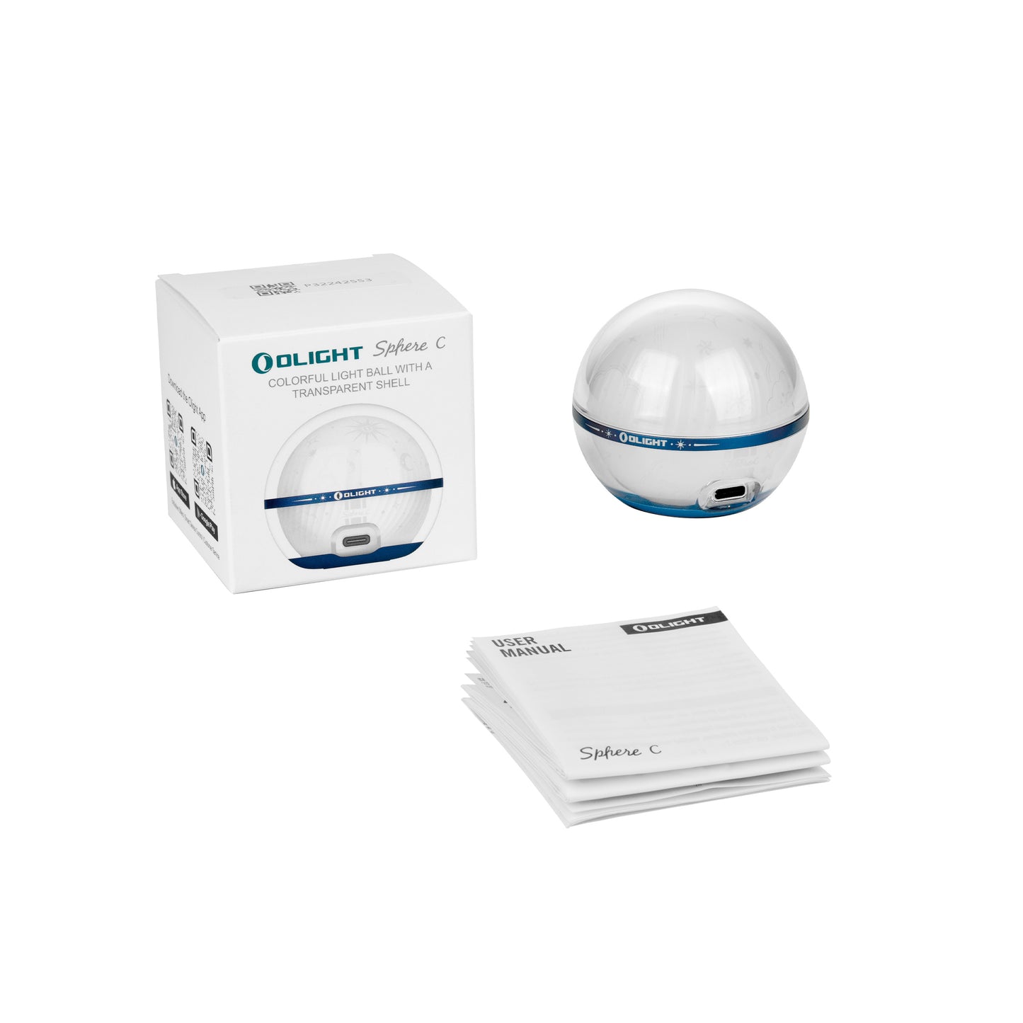 Olight Sphere C | Lampe boule LED multicolores contrôler avec Application