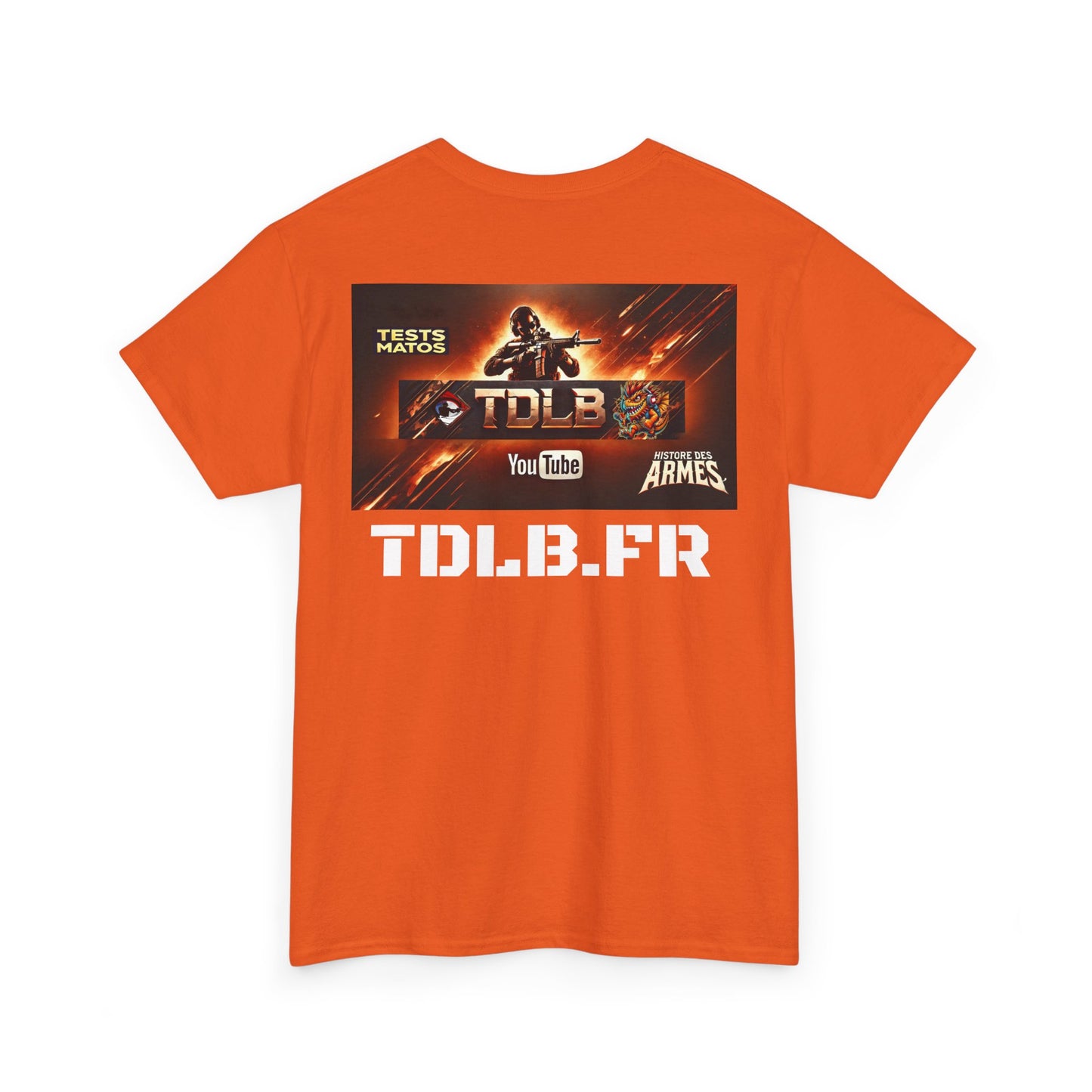 T-Shirt TDLB Unisexe en coton épais