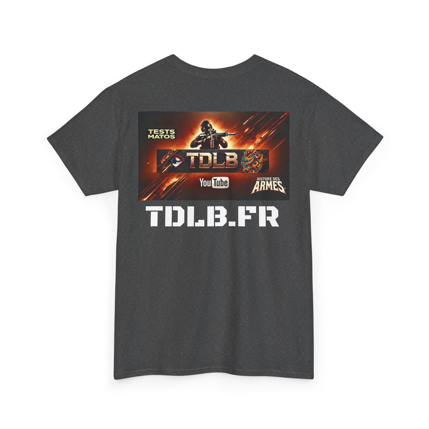 T-Shirt TDLB Unisexe en coton épais
