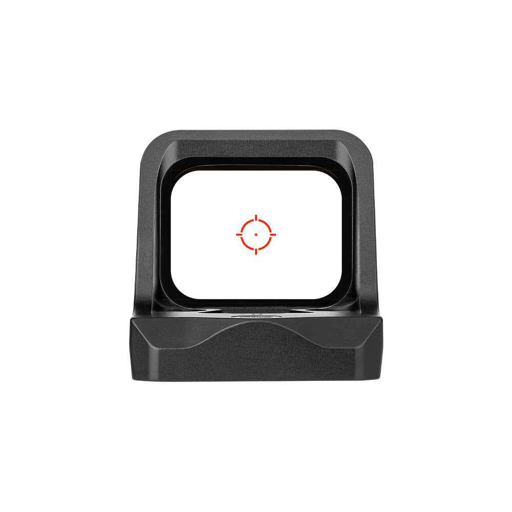 Osight C | Optique à point rouge avec grande fenêtre et batterie à chargement latéral avec point 3 MOA et cercle 32 MOA