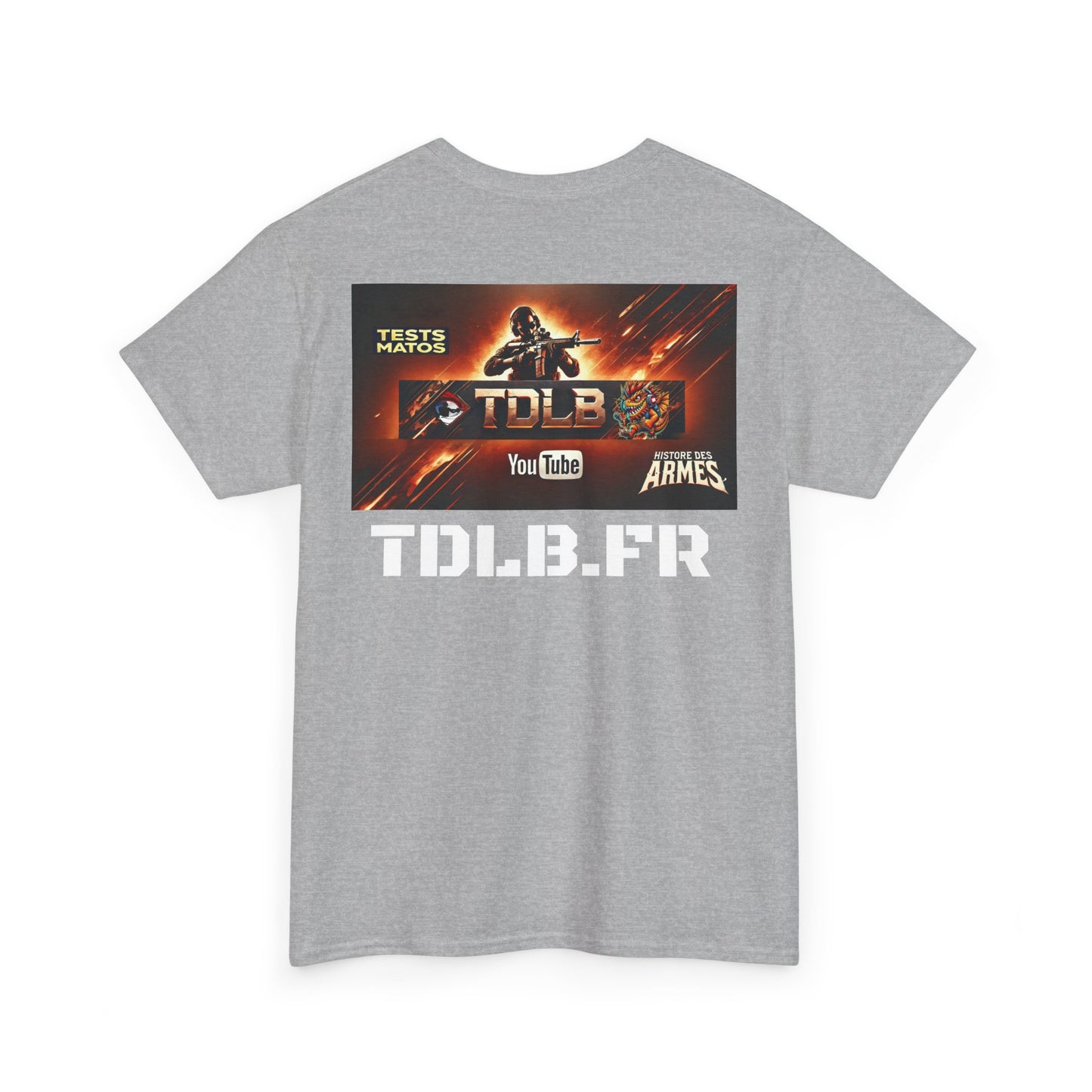 T-Shirt TDLB Unisexe en coton épais