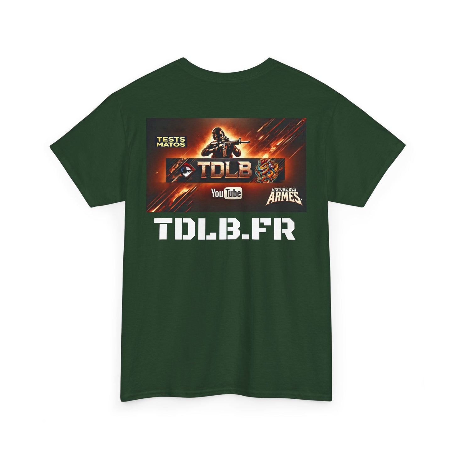 T-Shirt TDLB Unisexe en coton épais