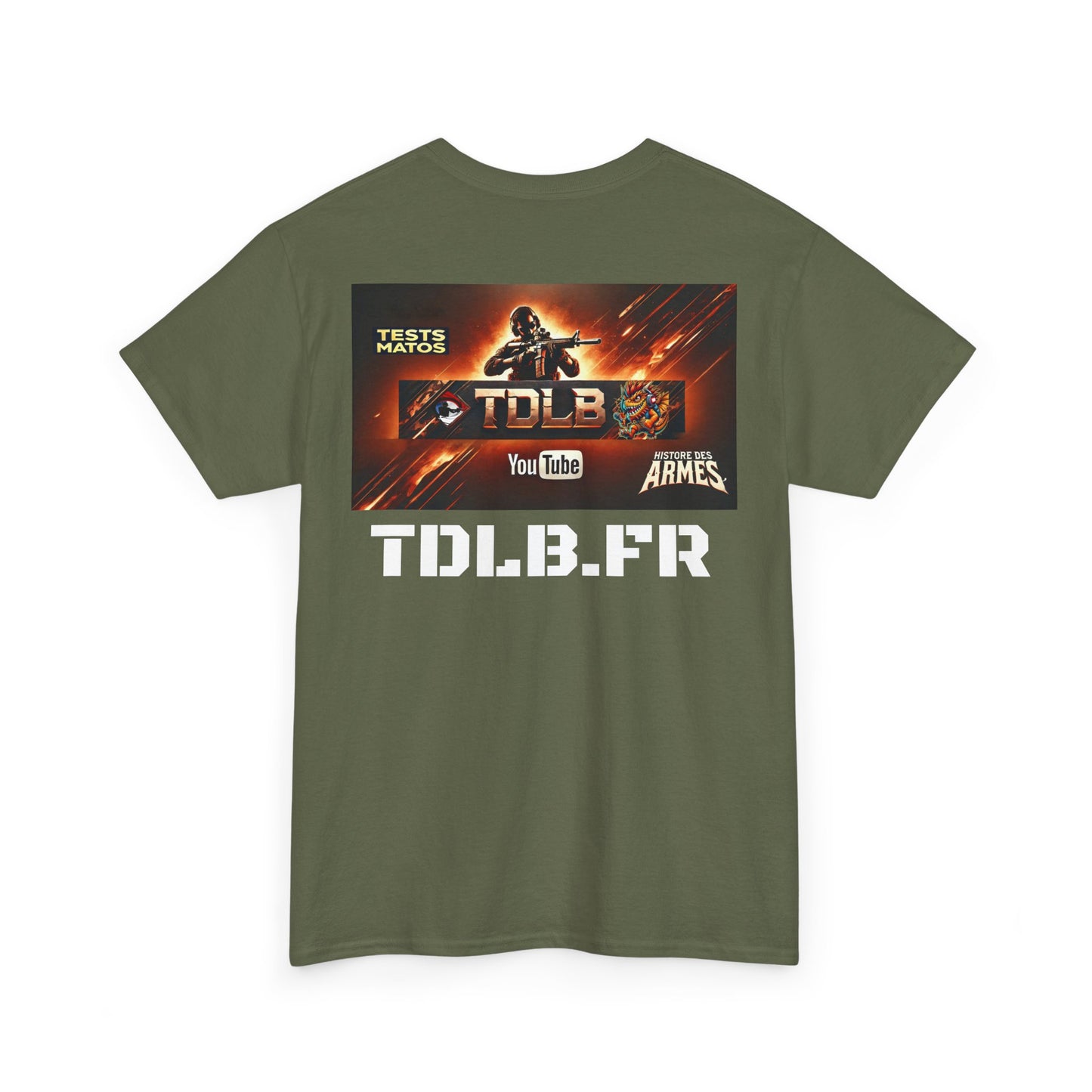 T-Shirt TDLB Unisexe en coton épais