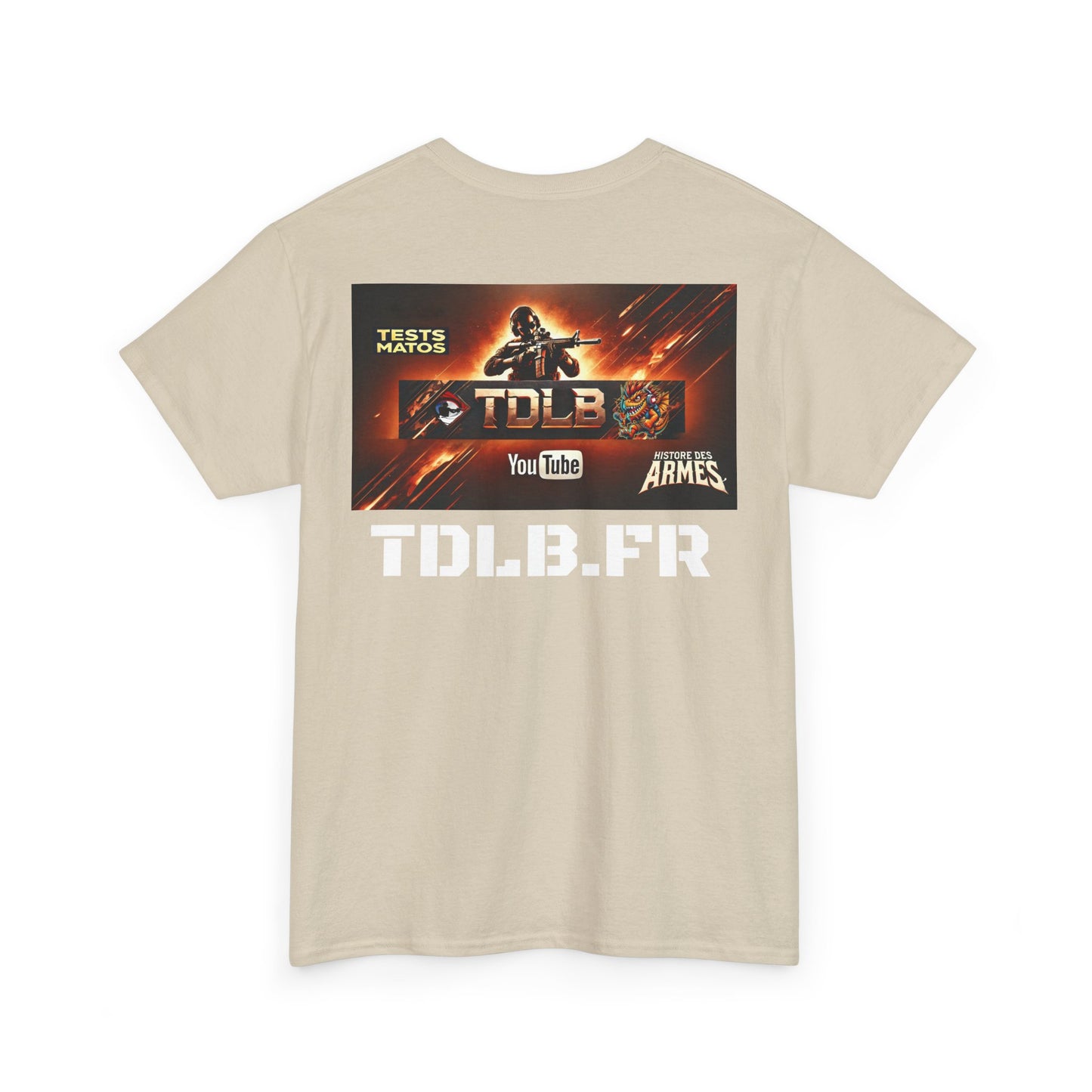 T-Shirt TDLB Unisexe en coton épais