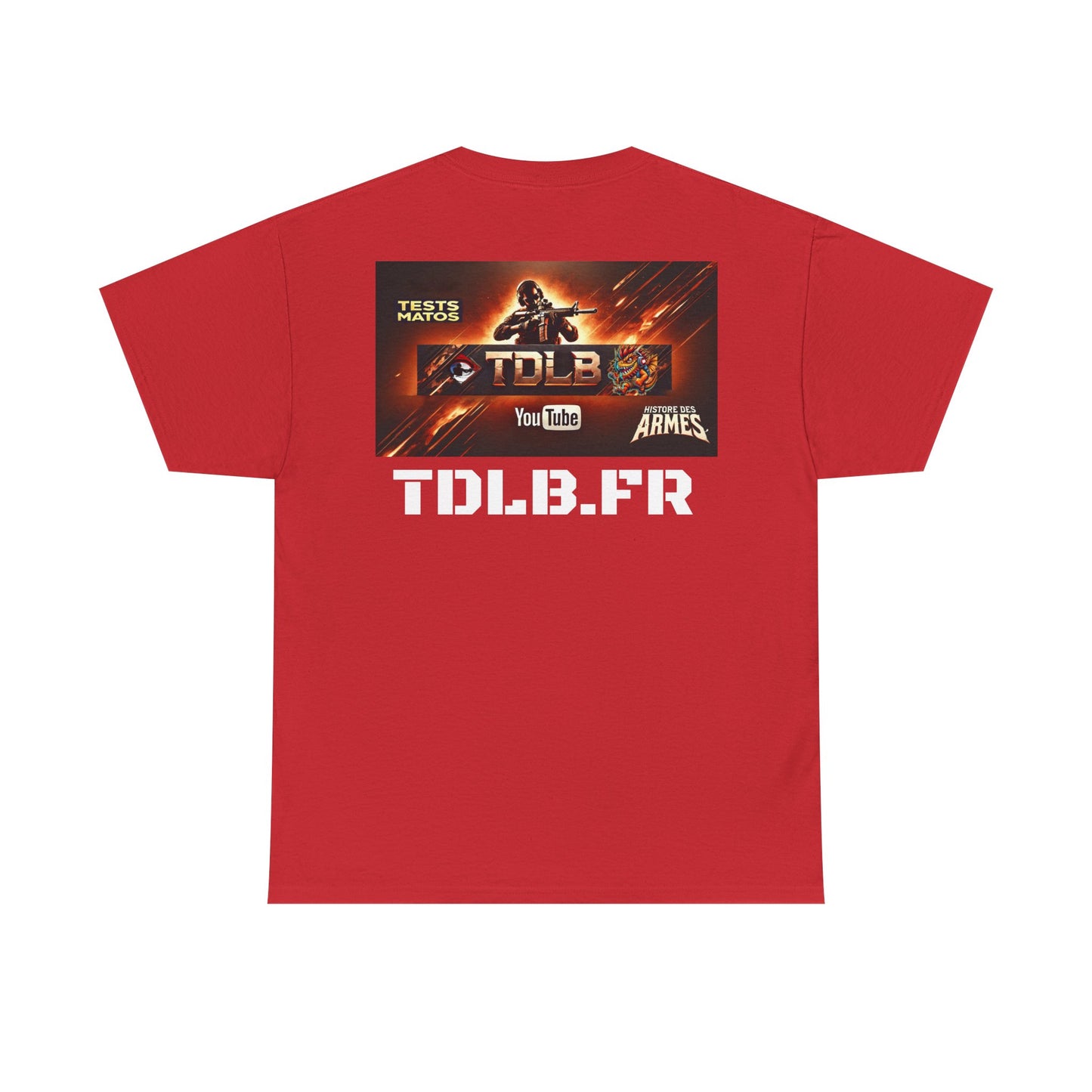 T-Shirt TDLB Unisexe en coton épais