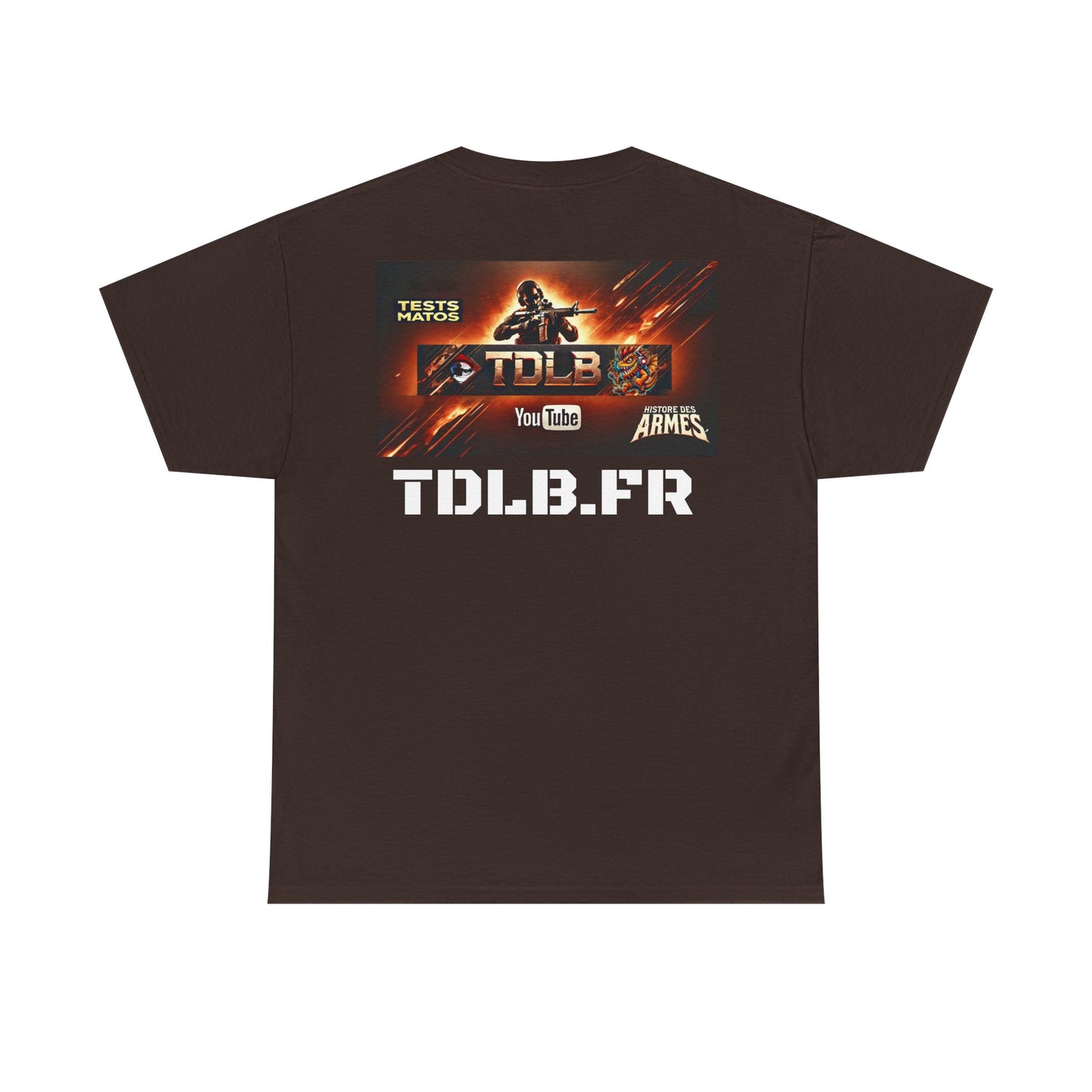 T-Shirt TDLB Unisexe en coton épais