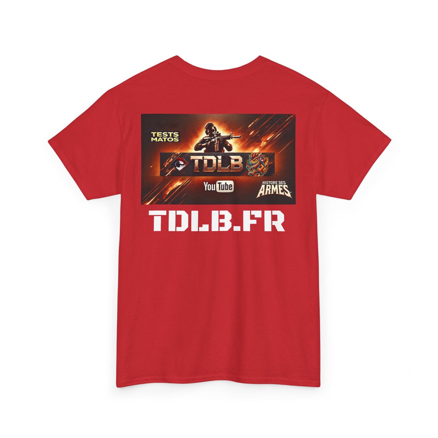 T-Shirt TDLB Unisexe en coton épais