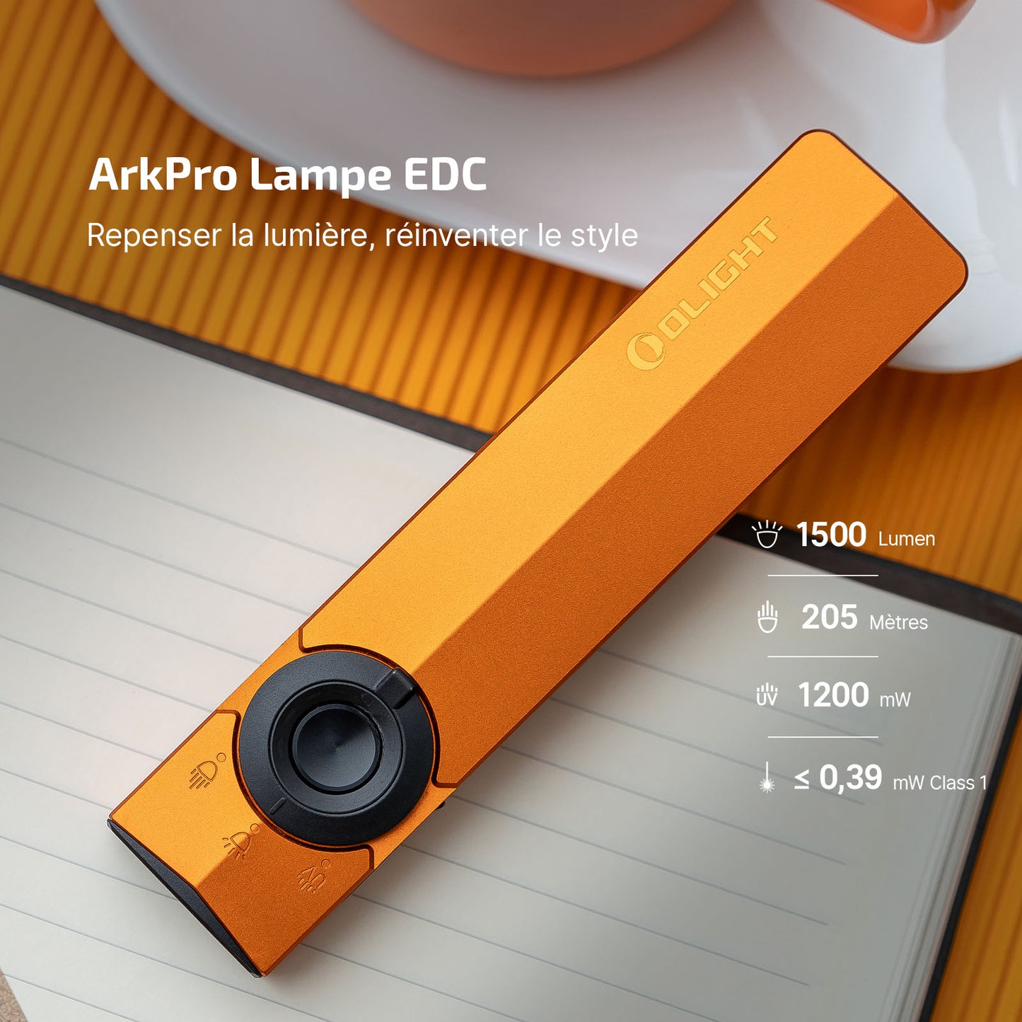 Série ArkPro Lampe Torche EDC Avec Sources Lumineuses Multiples