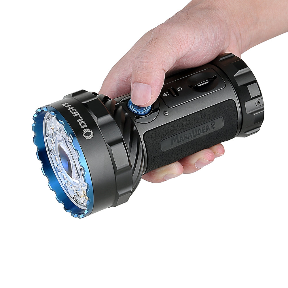 Olight Marauder 2 | Lampe torche puissante rechargeable 14000 lumens
