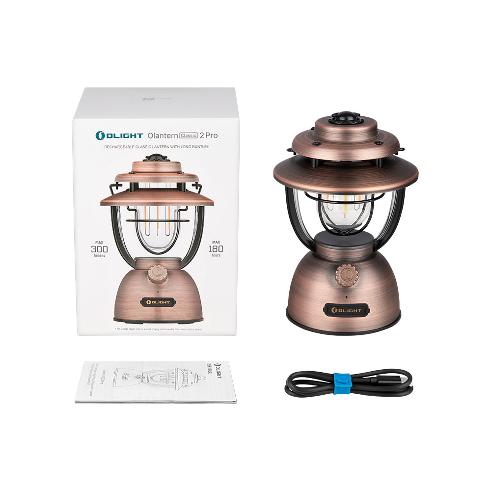 Olight Olantern Classic 2 Pro | Lanterne Classique Rechargeable pour Bivouac