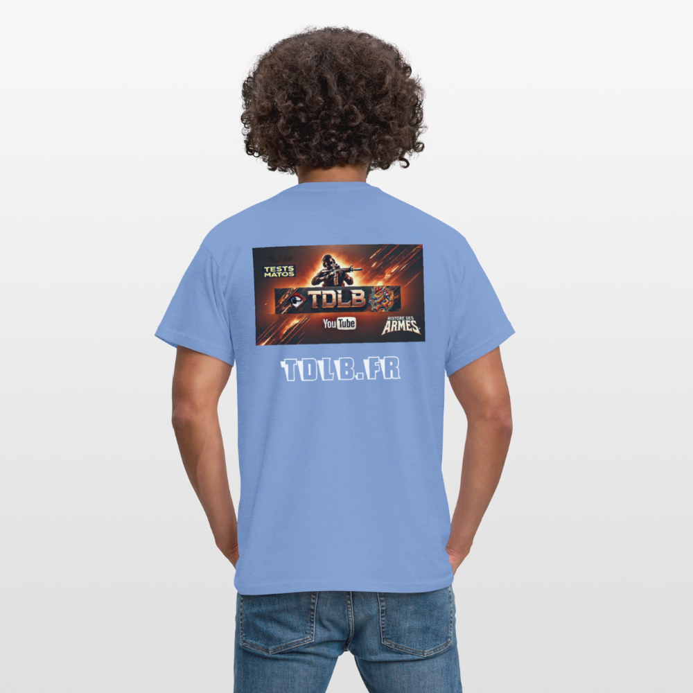 👕 T-Shirt TDLB "Full Banner" – Édition Unisexe Officielle - carolina blue
