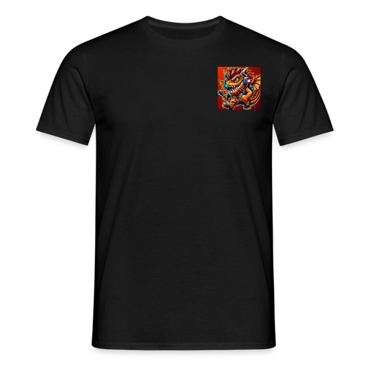 👕 T-Shirt Unisexe TDLB "Dual Impact" – Logo + Bannière - noir