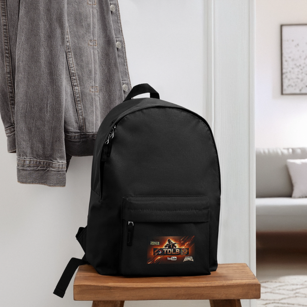 🎒 Sac à dos TDLB "Firestrike" – Édition Spéciale YouTube - noir