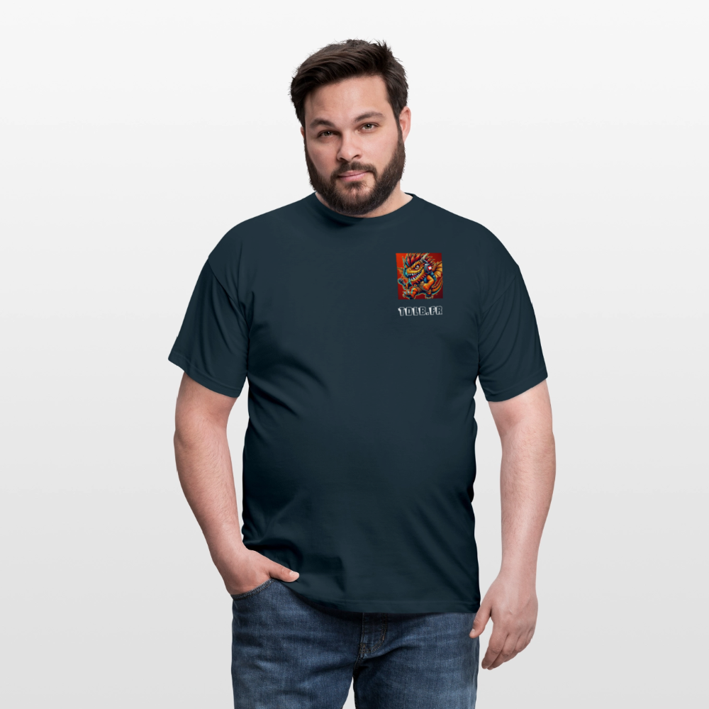 👕 T-Shirt TDLB "Chest Beast" – Logo Côté Cœur - marine