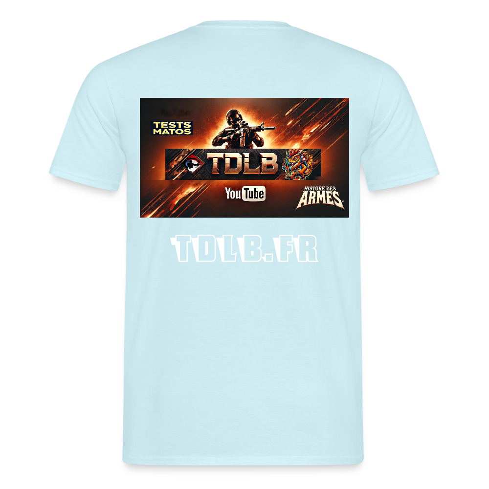 👕 T-Shirt TDLB "Full Banner" – Édition Unisexe Officielle - ciel