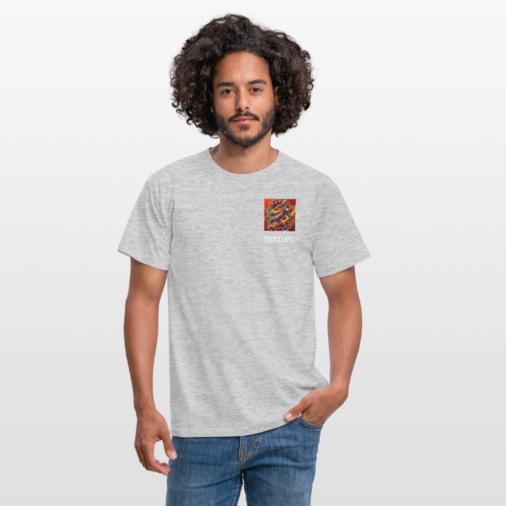 👕 T-Shirt TDLB "Chest Beast" – Logo Côté Cœur - gris chiné