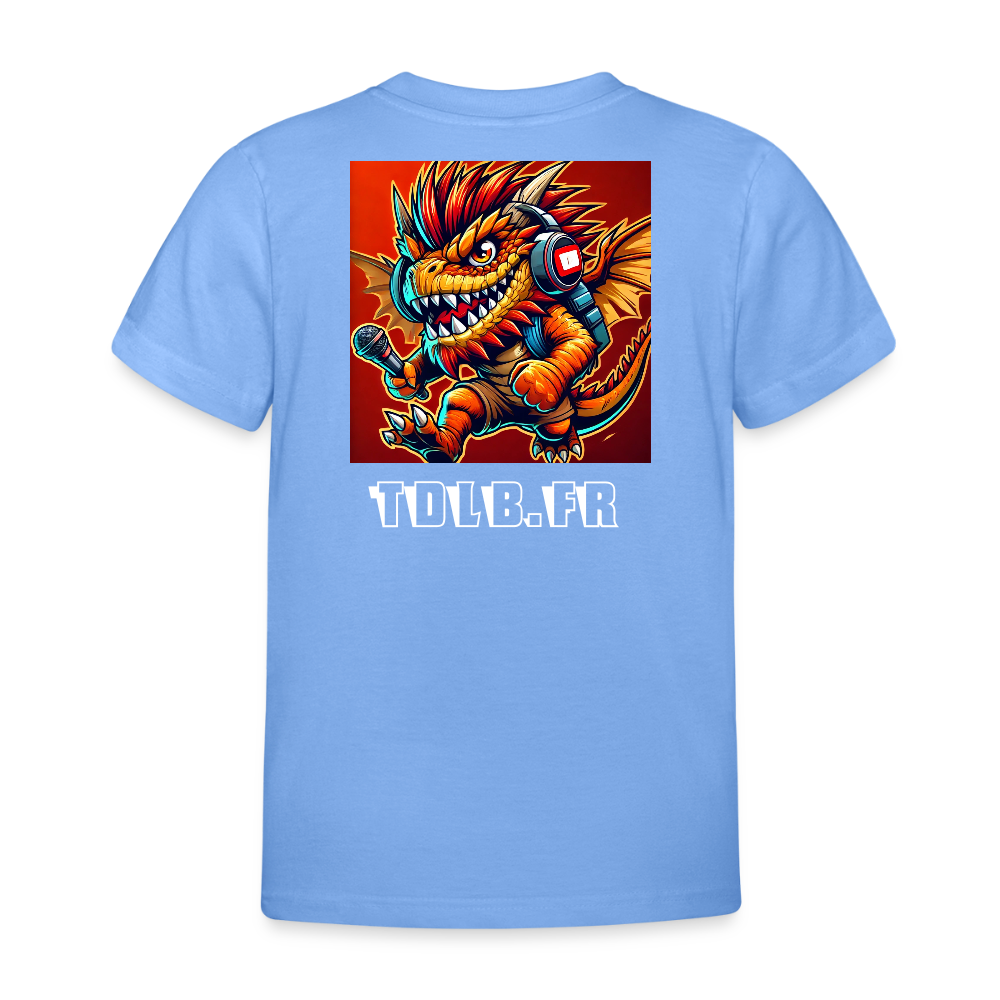 👕 T-Shirt Enfant TDLB "Mini Beast" – Logo Officiel - bleu ciel