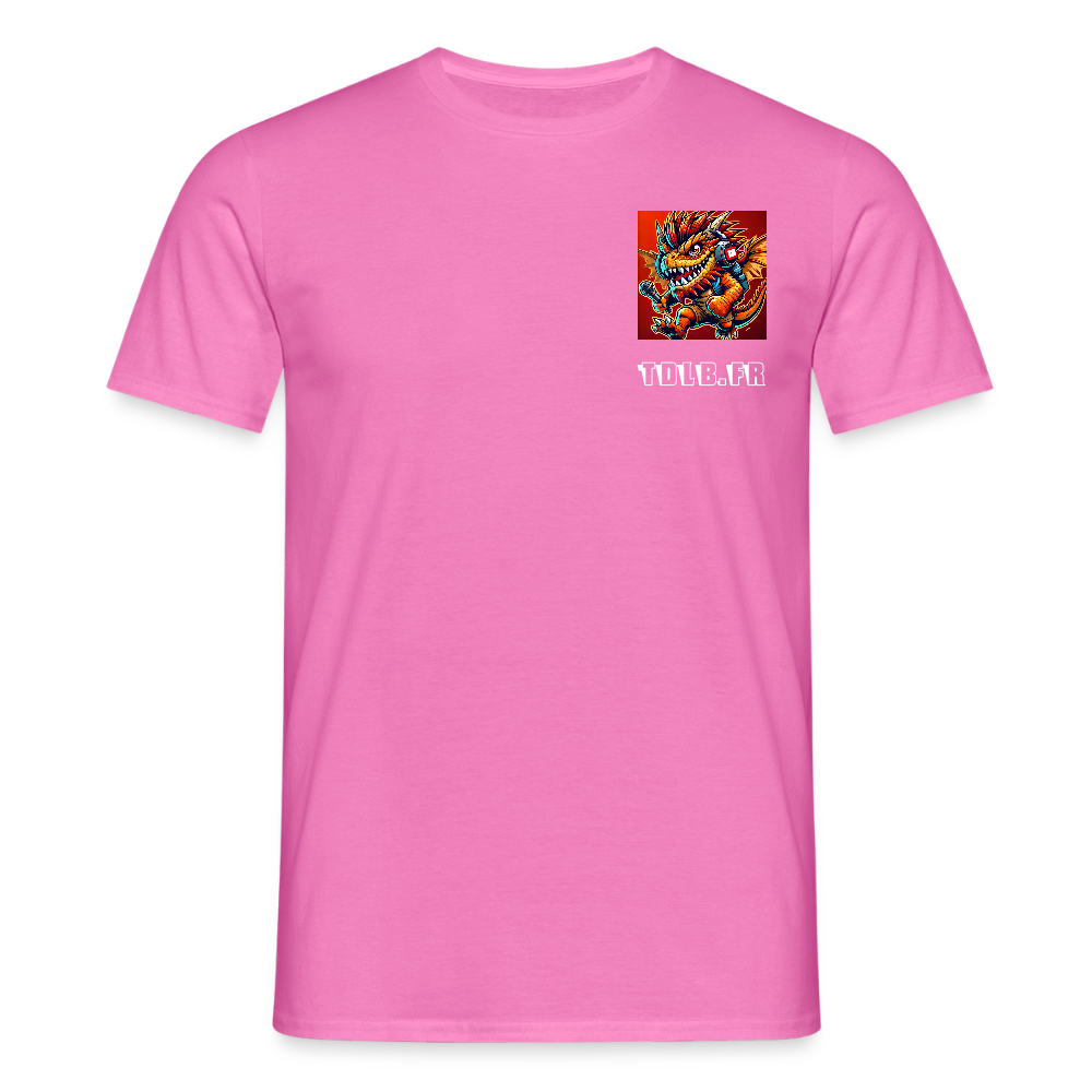 👕 T-Shirt TDLB "Chest Beast" – Logo Côté Cœur - rose
