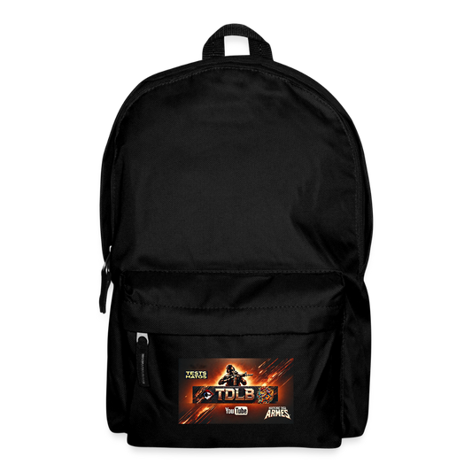 🎒 Sac à dos TDLB "Firestrike" – Édition Spéciale YouTube - noir