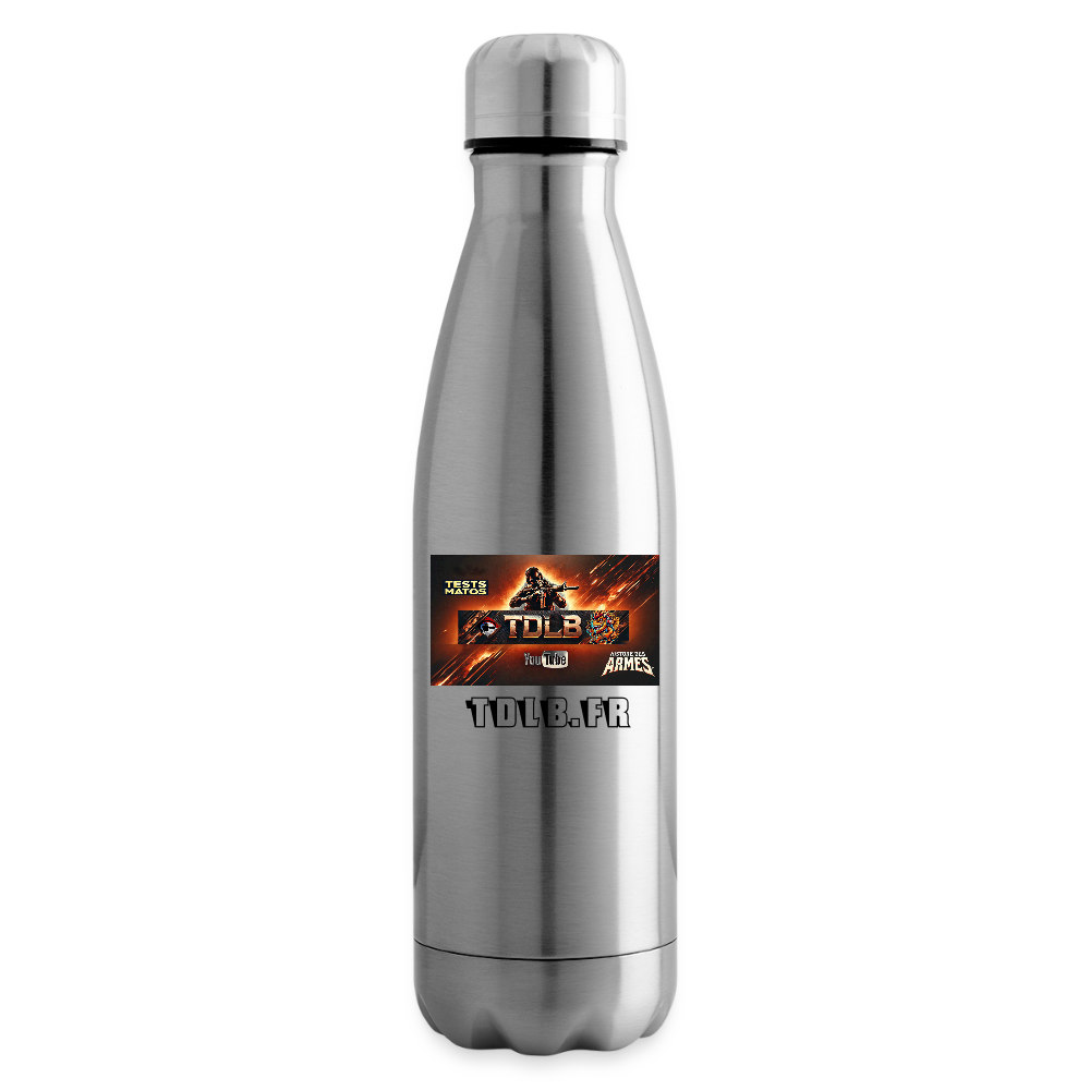 Bouteille isotherme TDLB - argent clair