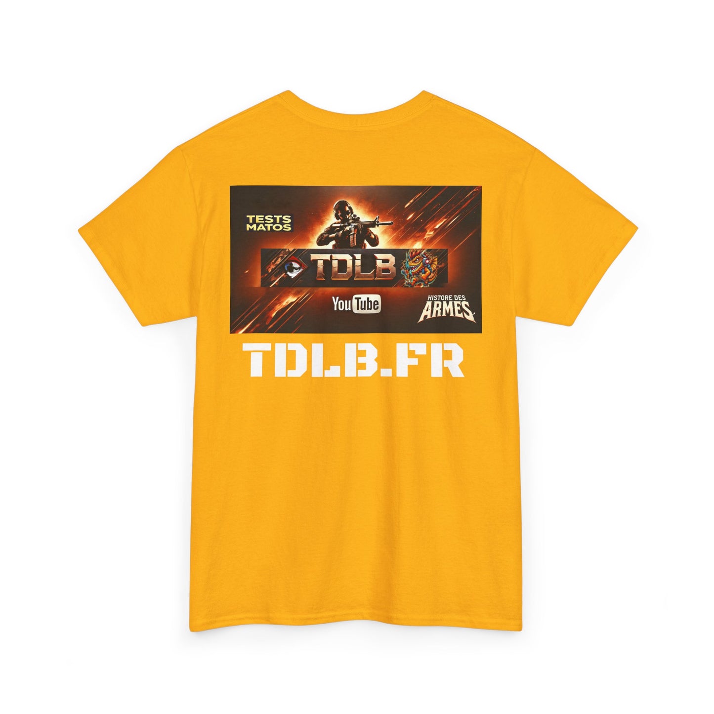 T-Shirt TDLB Unisexe en coton épais