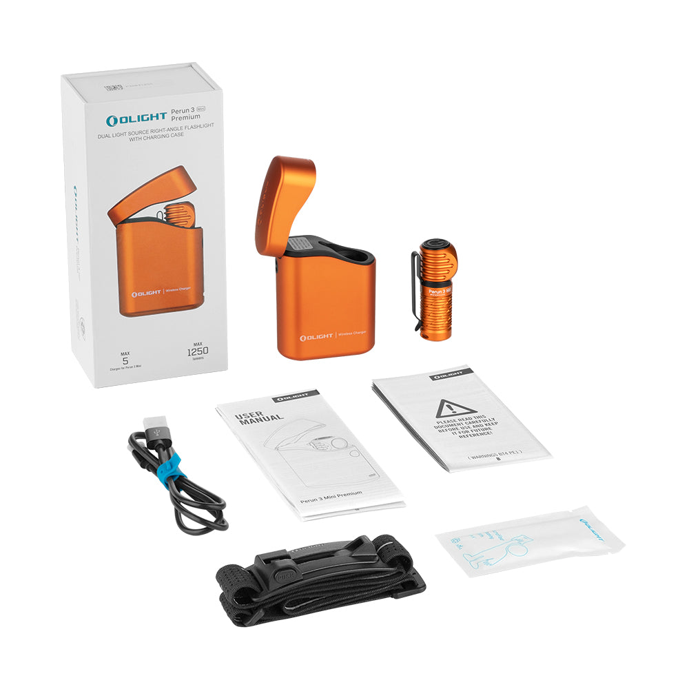 Olight Perun 3 Mini - Lampe Frontale Édition Premium 1250 lm
