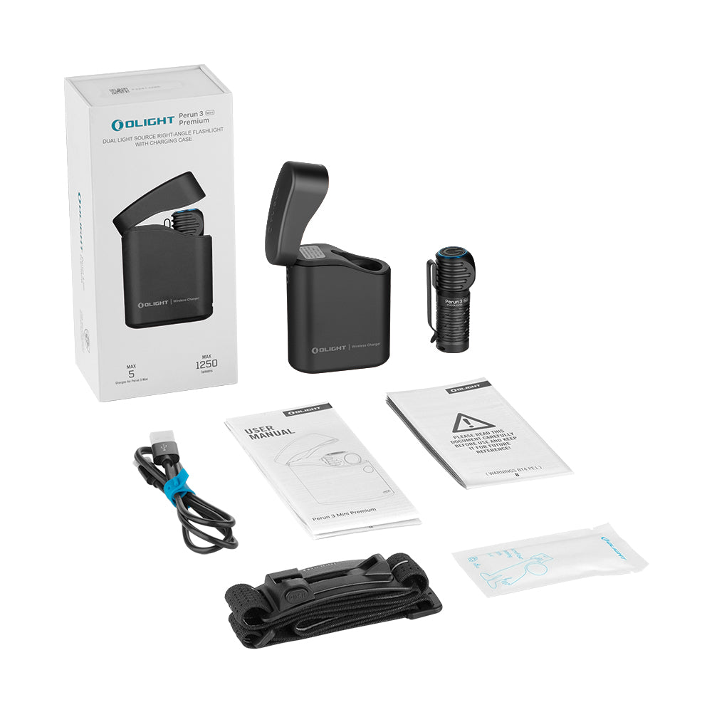 Olight Perun 3 Mini - Lampe Frontale Édition Premium 1250 lm