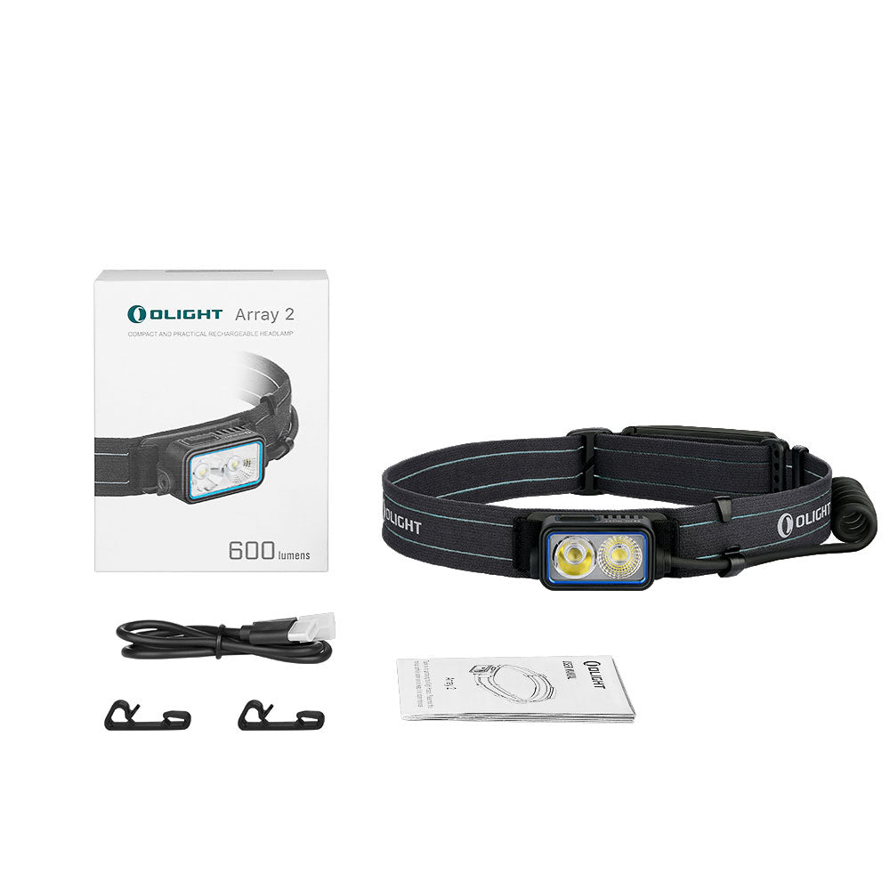Olight Array 2 pro - Lampe Frontale Puissante 1500 Lumens